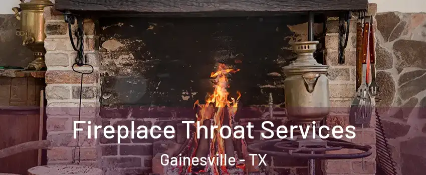  Fireplace Throat Services Gainesville - TX