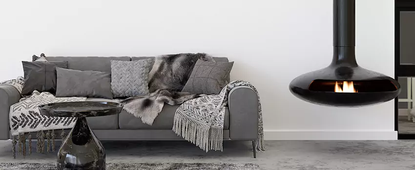 Circular Hanging Fireplace Installation Services in Gainesville, TX